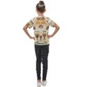 Egyptian Paper Papyrus Hieroglyphs Kids  Mesh Piece Tee View2
