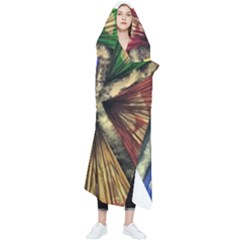 Acrylic Painting  Wearable Blanket by Rbudhiya