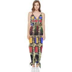 Fb9e6132-103b-4b96-af9a-0876c8fd7fcd 52d9a5da-4aa4-4d33-9cf4-486d48c5bb52 Sleeveless Tie Ankle Chiffon Jumpsuit by Rbudhiya