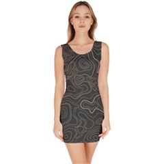 Damask-seamless-pattern Bodycon Dress by uniart180623