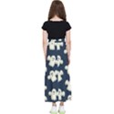 Hand-drawn-ghost-pattern Kids  Flared Maxi Skirt View2