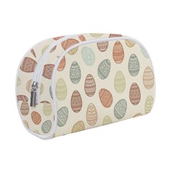 Seamless-pattern-colorful-easter-egg-flat-icons-painted-traditional-style Make Up Case (small) by uniart180623