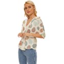 Seamless-pattern-colorful-easter-egg-flat-icons-painted-traditional-style Lightweight Drawstring Hooded Top View2