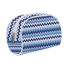 Zigzag-pattern-seamless-zig-zag-background-color Make Up Case (small) by uniart180623