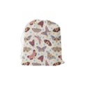 Pattern-with-butterflies-moths Drawstring Pouch (Medium) View2