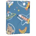Seamless-pattern-funny-astronaut-outer-space-transportation Playing Cards Single Design (Rectangle) with Custom Box View1
