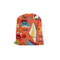 Seamless-pattern-vector-beach-holiday-theme-set Drawstring Pouch (Medium) View1