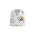 Art Pattern Design Wallpaper Background Print Drawstring Pouch (Small) View1