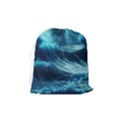 Moonlight High Tide Storm Tsunami Waves Ocean Sea Drawstring Pouch (Medium) View2