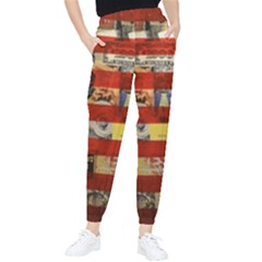 Usa Flag United States Women s Tapered Pants by uniart180623
