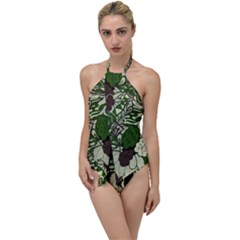 Texture Ornament Pattern Seamless Paisley Go With The Flow One Piece Swimsuit by uniart180623