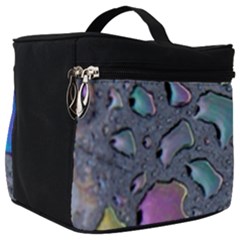 Glass Drops Rainbow Make Up Travel Bag (big) by uniart180623