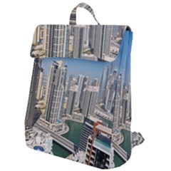 Building Sea Architecture Marina Flap Top Backpack by Ravend