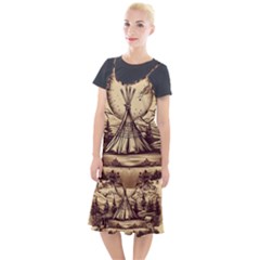Nation Indian Native Indigenous Camis Fishtail Dress by Ravend