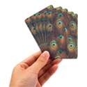 Peacock Feathers Playing Cards Single Design (Rectangle) with Custom Box View3