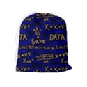 Art Pattern Design Background Graphic Drawstring Pouch (XL) View2