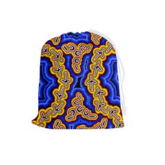 Newart2 Drawstring Pouch (large) by hogartharts