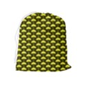 Under My Little yellow Umbrella Drawstring Pouch (XL) View2