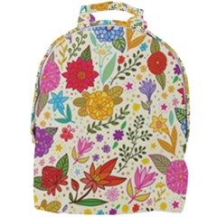 Colorful Flowers Pattern Abstract Patterns Floral Patterns Mini Full Print Backpack by uniart180623