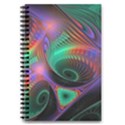 Circle Art 3d Artwork Graphics Vortex Colorful Digital Art 5.5  x 8.5  Notebook View1