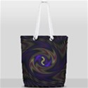 Manadala Twirl Abstract Full Print Rope Handle Tote (Small) View2