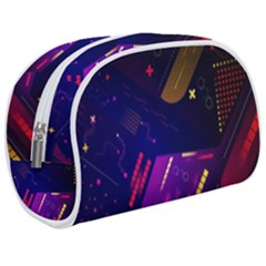 Colorful Abstract Background Creative Digital Art Colorful Geometric Artwork Make Up Case (medium) by uniart180623