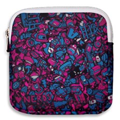 Grafitti Graffiti Abstract Artwork Digital Mini Square Pouch by uniart180623