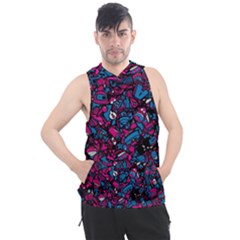 Grafitti Graffiti Abstract Artwork Digital Men s Sleeveless Hoodie by uniart180623