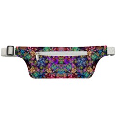 Flower Patterns Abstract Pattern Digital Art Active Waist Bag by uniart180623