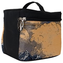 Waves Aesthetic Ocean Retro Sea Vintage Make Up Travel Bag (big) by uniart180623