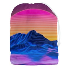 Sun Ultra Artistic 3d Illustration Sunset Drawstring Pouch (3xl) by uniart180623
