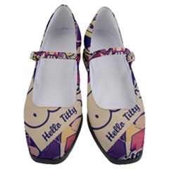 Retro Cartoon Titty Parody Women s Mary Jane Shoes by uniart180623