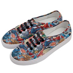 80 s Cartoons Cartoon Masters Of The Universe Women s Classic Low Top Sneakers by uniart180623