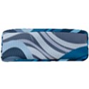 Waves Ink Abstract Texture Art Full Print Rope Handle Tote (Large) View3