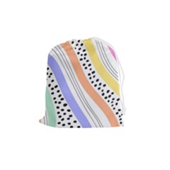 Background Abstract Wallpaper Drawstring Pouch (medium) by uniart180623