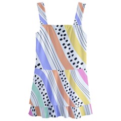 Background Abstract Wallpaper Kids  Layered Skirt Swimsuit by uniart180623