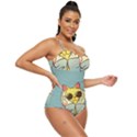 Loading Cat Cute Cuddly Animal Sweet Plush Retro Full Coverage Swimsuit View3