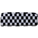 Black White Checker Pattern Checkerboard Full Print Rope Handle Tote (Large) View3