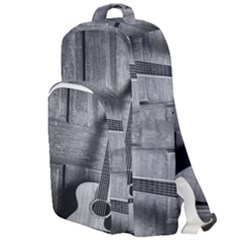 Acoustic Guitar Double Compartment Backpack by artworkshop