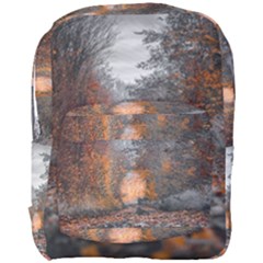 Breathe In Nature Background Full Print Backpack by artworkshop