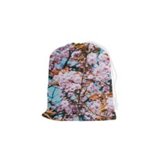 Nature Beautiful Rainbow Drawstring Pouch (small) by artworkshop