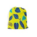 Sheets Pattern Picture Detail Drawstring Pouch (Large) View2