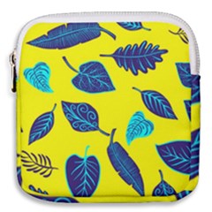 Sheets Pattern Picture Detail Mini Square Pouch by Simbadda