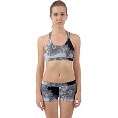 Apple Males Almond Bread Abstract Mathematics Back Web Gym Set by Simbadda