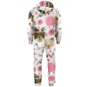 Pink Animals Pattern Hooded Jumpsuit (Men) View2