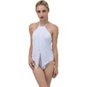 (2)DX hoodie  Go with the Flow One Piece Swimsuit View1