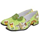 Funny Animals Cartoon Women s Classic Loafer Heels View2