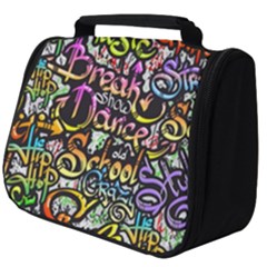 Graffiti Word Seamless Pattern Full Print Travel Pouch (big) by Simbadda