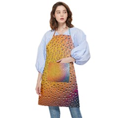 Rain Drop Abstract Design Pocket Apron by Excel