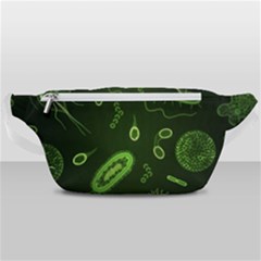 Bacteria-virus-seamless-pattern-inversion Waist Bag  by Simbadda